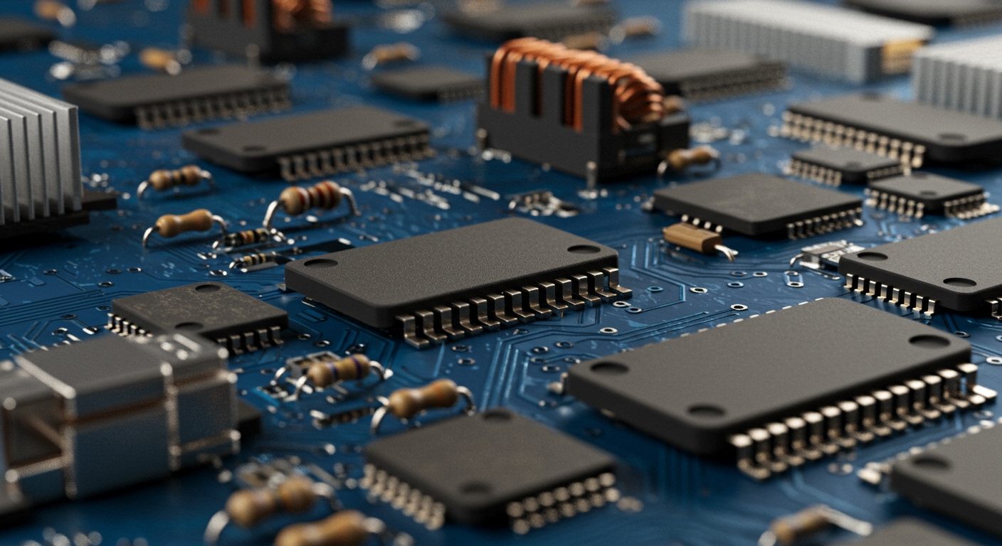 Modern electronics components